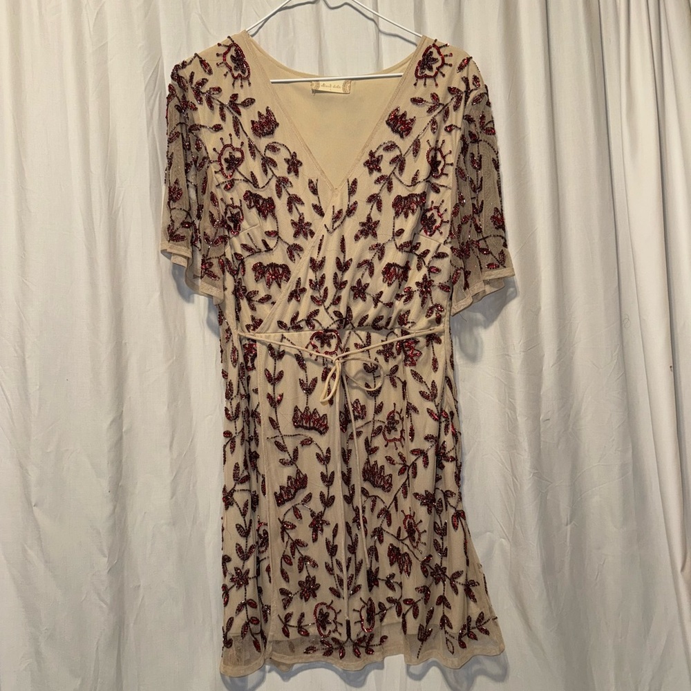 Altar’d State beaded crossover dress